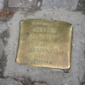 Stolperstein für Hermann Holzheim