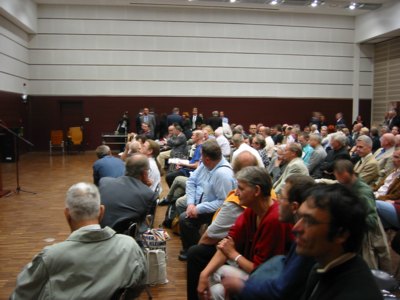 Publikum im Landesarchiv Berlin