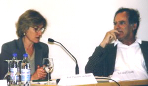 Prof. Dr. Christina von Braun und Prof. Dr. Julius H. Schoeps